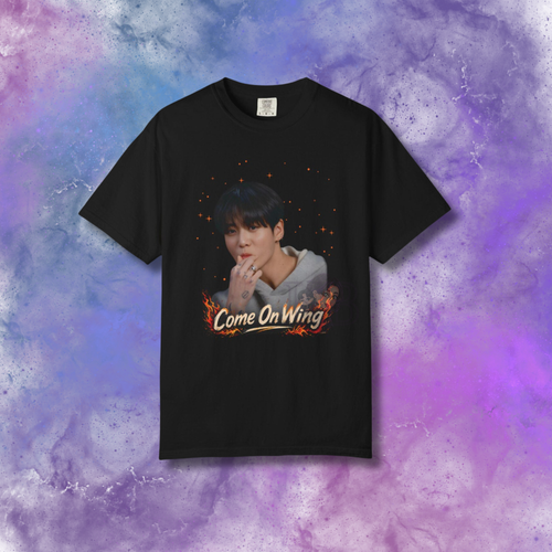 Come On Wing T-shirt, Jung Kook, BTS, Hot Ones, T-Shirt