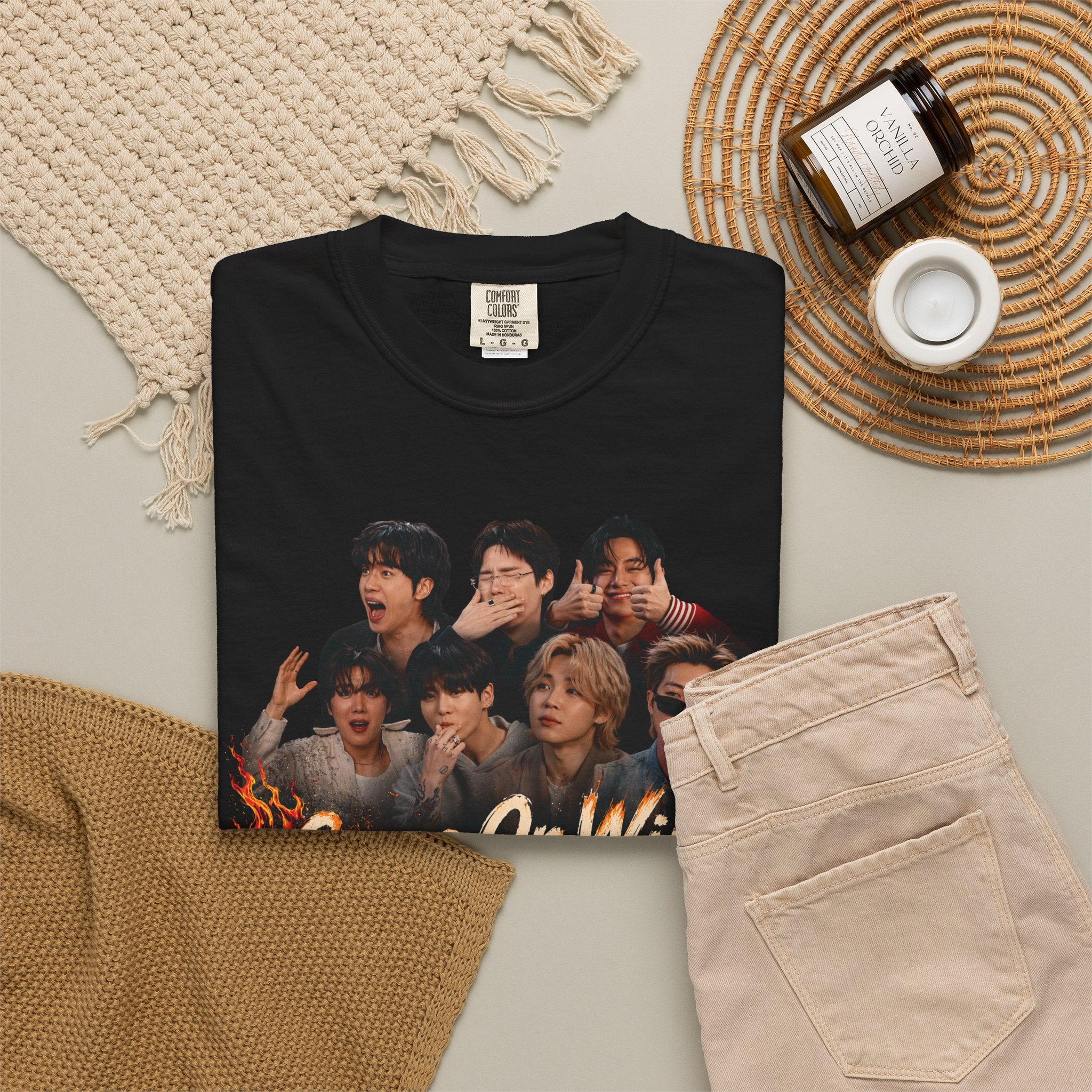 Come On Wing T-Shirt, BTS, Hot Ones, Comfort Colors